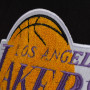 Los Angeles Lakers Mitchell & Ness Chenille Logo maglione con cappuccio