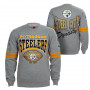 Pittsburgh Steelers Mitchell & Ness All Over Print Crew maglione