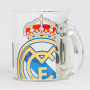 Real Madrid Tasse aus Glas