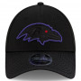 Baltimore Ravens New Era 9FORTY Sideline Road OTC Stretch Snap Cappellino