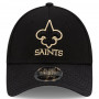 New Orleans Saints New Era 9FORTY Sideline Road OTC Stretch Snap Cappellino