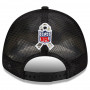 Green Bay Packers New Era 9FORTY Trucker 2021 Salute to Service Mütze