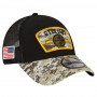 Pittsburgh Steelers New Era 9FORTY Trucker 2021 Salute to Service kačket