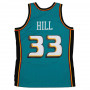Grant Hill 33 Detroit Pistons 1998-99 Mitchell & Ness Swingman Road dres