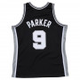 Tony Parker 9 San Antonio Spurs 2001-02 Mitchell & Ness Swingman dres