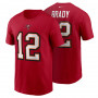Tom Brady 12 Tampa Bay Buccaneers Nike Name & Number T-shirt