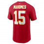 Patrick Mahomes 15 Kansas City Chiefs Nike Name & Number T-shirt
