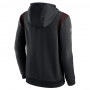 San Francisco 49ers Nike Therma pulover sa kapuljačom