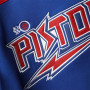 Detroit Pistons Mitchell & Ness Perfect Season Crew Fleece Pullover