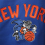 New York Knicks Mitchell & Ness Perfect Season Crew Fleece duks