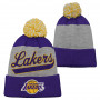 Los Angeles Lakers Fashion Tailsweep Logo cappello invernale per bambini