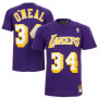 Shaquille O’Neal 34 Los Angeles Lakers Mitchell & Ness majica