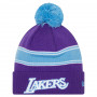 Los Angeles Lakers New Era 2021 City Edition Official Wintermütze