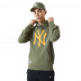 New York Yankees New Era Seasonal Team Logo maglione con cappuccio 