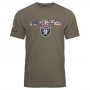 Las Vegas Raiders New Era Camo Wordmark T-Shirt