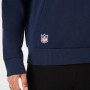 New England Patriots New Era Team Shadow maglione con cappuccio