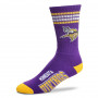 Minnesota Vikings For Bare Feet Graphic 4-Stripe Deuce Socken 