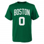 Jayson Tatum 0 Boston Celtics Flat Replica T-Shirt per bambini