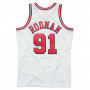 Dennis Rodman 91 Chicago Bulls 1997-98 Mitchell & Ness Swingman dres