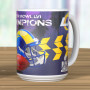 Los Angeles Rams Super Bowl LVI Champions Jumbo tazza