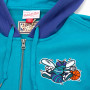 Charlotte Hornets Mitchell and Ness jopica s kapuco