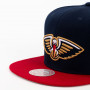 New Orleans Pelicans Mitchell and Ness Team 2 Tone 2.0 Mütze
