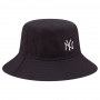New York Yankees New Era Navy Tapered Bucket cappello