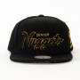 Denver Nuggets Mitchell and Ness BHM Script kačket