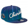 Charlotte Hornets New Era 9FIFTY NBA 2021/22 City Edition Official Cappellino