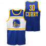 Stephen Curry 30 Golden State Warriors Player Sublimated Shooter Tank maglia