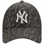 New York Yankees New Era 9FORTY All Over Camo Graphite kapa