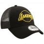 Los Angeles Lakers New Era 9FORTY A-Frame Trucker Home Field kapa