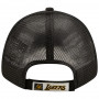 Los Angeles Lakers New Era 9FORTY A-Frame Trucker Home Field Cappellino