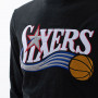 Philadelphia 76ers Mitchell and Ness Legendary Slub Longsleeve T-Shirt