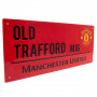 Manchester United Street Sign tabla