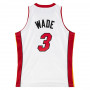 Dwyane Wade 3 Miami Heat 2005-06 Mitchell and Ness Authentic Finals dres