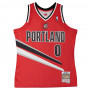 Damian Lillard 0 Portland Trail Blazers 2012-13 Mitchell and Ness Swingman Alternate dres