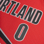 Damian Lillard 0 Portland Trail Blazers 2012-13 Mitchell and Ness Swingman Alternate Trikot