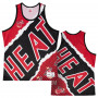 Miami Heat Mitchell and Ness Jumbotron 2.0 Sublimated Tank T-Shirt