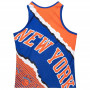 New York Knicks Mitchell and Ness Jumbotron 2.0 Sublimated Tank T-Shirt