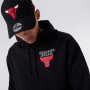 Chicago Bulls New Era Half Logo Oversized Kapuzenpullover Hoody