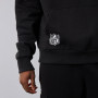 Las Vegas Raiders New Era Half Logo Oversized maglione con cappuccio