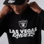 Las Vegas Raiders New Era Script Team Kapuzenpullover Hoody
