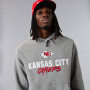 Kansas City Chiefs New Era Script Team pulover sa kapuljačom