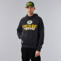 Green Bay Packers New Era Script Team Dark Grey pulover sa kapuljačom