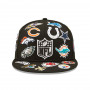 NFL New Era 59FIFTY All-Over Patches Fitted Mütze