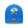 Los Angeles Rams New Era 39THIRTY 2022 Official Sideline Coach Flex Cappellino