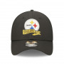 Pittsburgh Steelers New Era 39THIRTY 2022 Official Sideline Coach Flex Cappellino