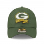 Green Bay Packers New Era 39THIRTY 2022 Official Sideline Coach Flex kačket