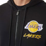 Los Angeles Lakers New Era Script Graphic zip majica sa kapuljačom